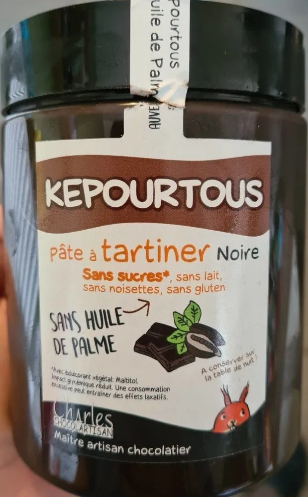 Kepourtous, sans sucres, sans huile de palme