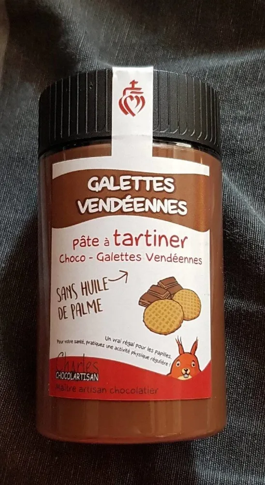 Pâte à tartiner choco- galette vendeennes
