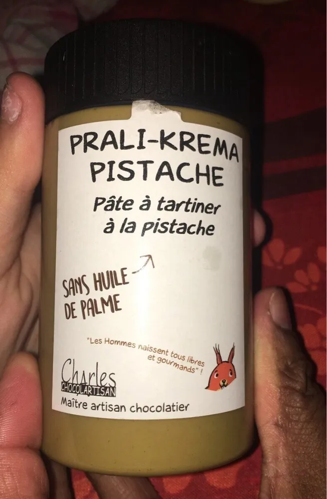 Pate a tartiner a la pistache