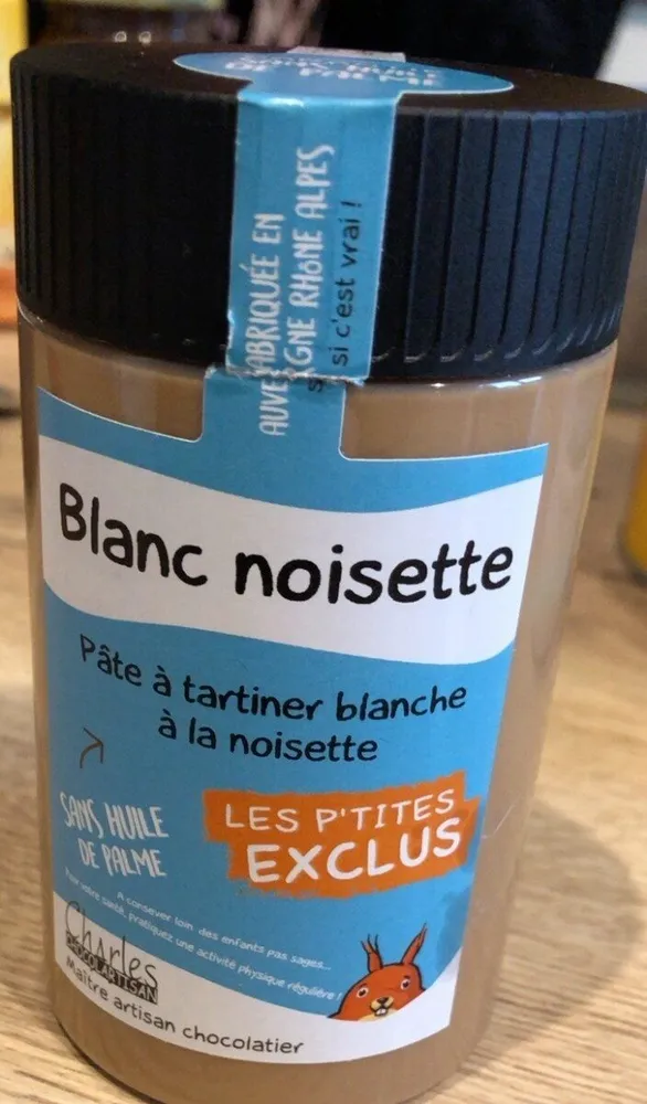 Pate a tartiner blanc noisette