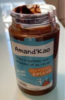 Pâte à tartiner aux Amandes et au Cacao