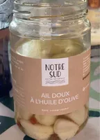 Ail doux à l’huile dolive