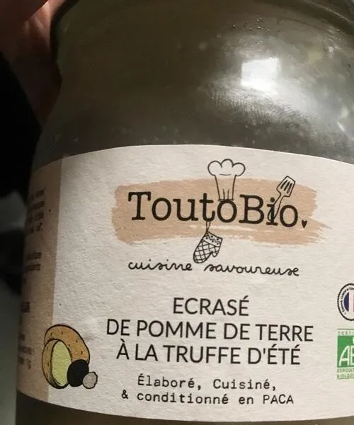 Écrasé pomme de terre à la truffe