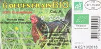 Oeufs frais BIO