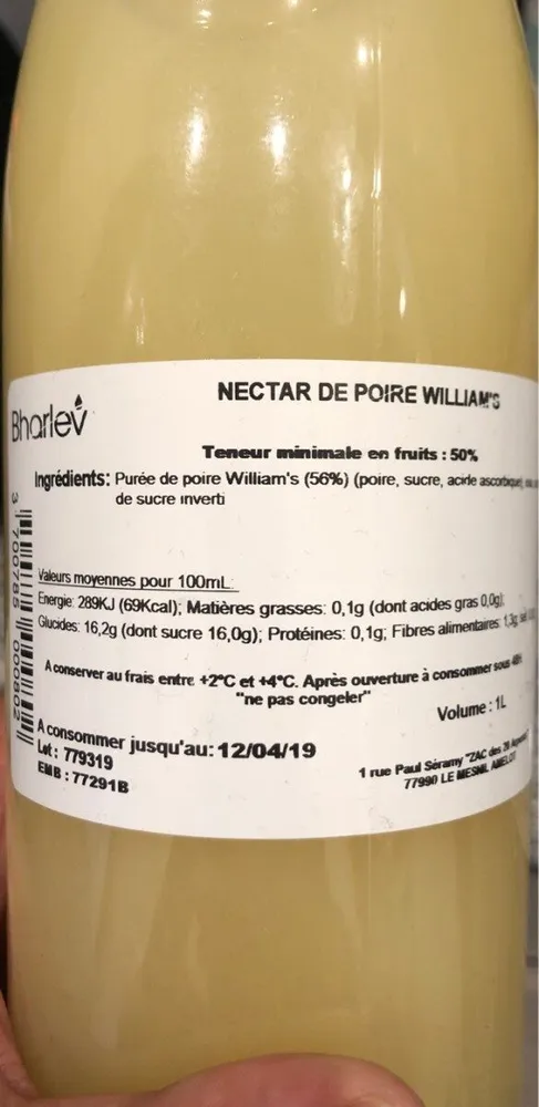 Nectar de Poire William's