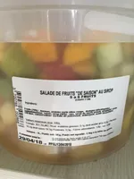 Salade de fruits "de saison" au sirop - 5 à 6 fruits