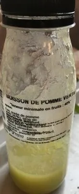 Boisson de pomme verte