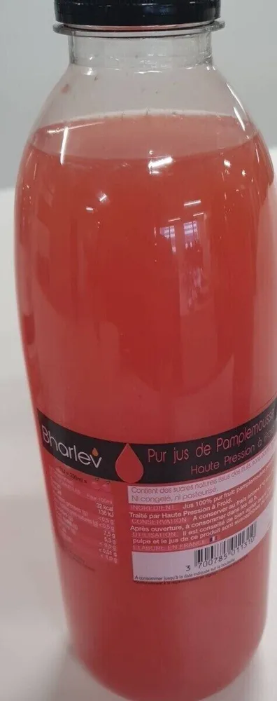 Pur jus de Pamplemousse pressé