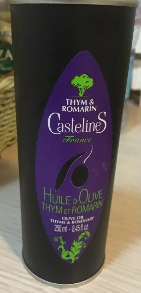 Huile d'olive Thym et Romarin