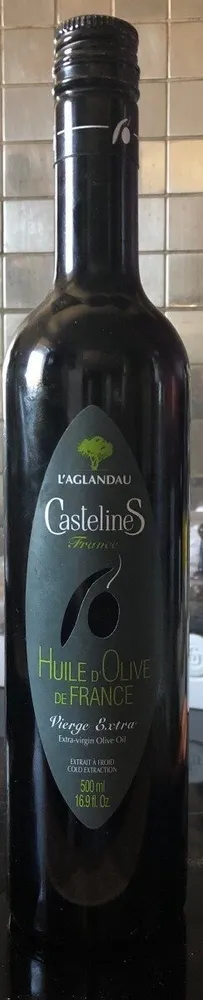 Moulin Castelas Aglandau Extra Virgin Olive Oil 16.9 FL. Oz