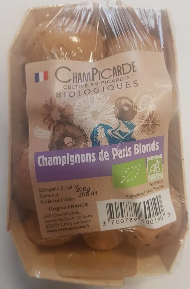 Champignons de Paris blonds