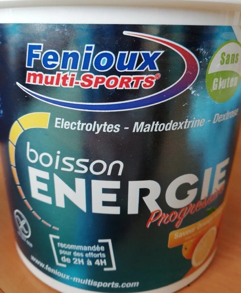 Boisson énergétique progressive