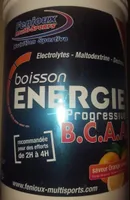 Boisson Energie progressive