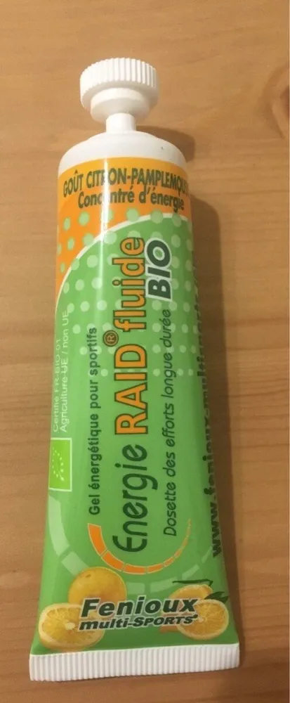 Gel énergétique pour sportifs
