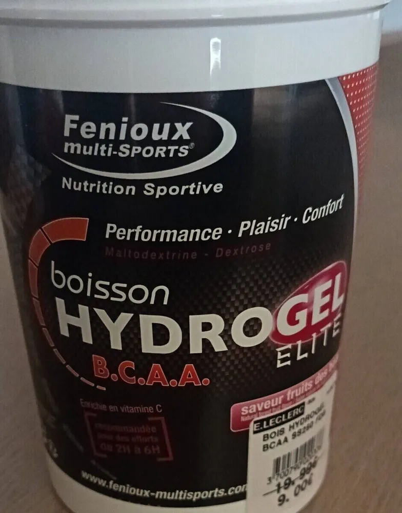 Boisson Hydrogel