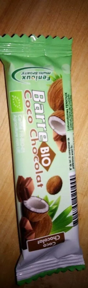 Barre bio coco chocolat