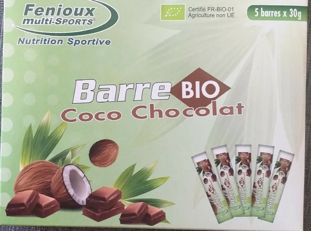 Barre bio coco chocolat