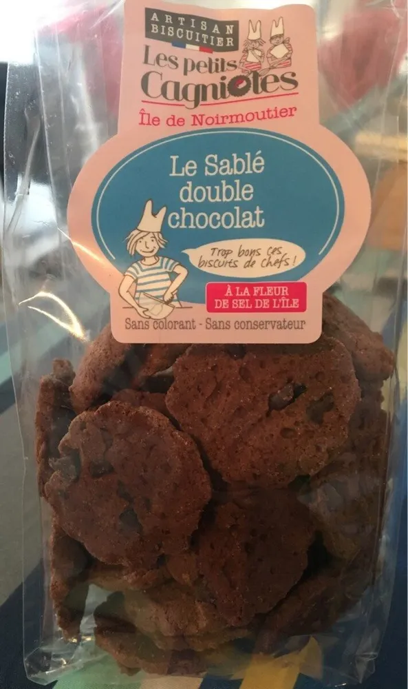 Sablé double chocolat