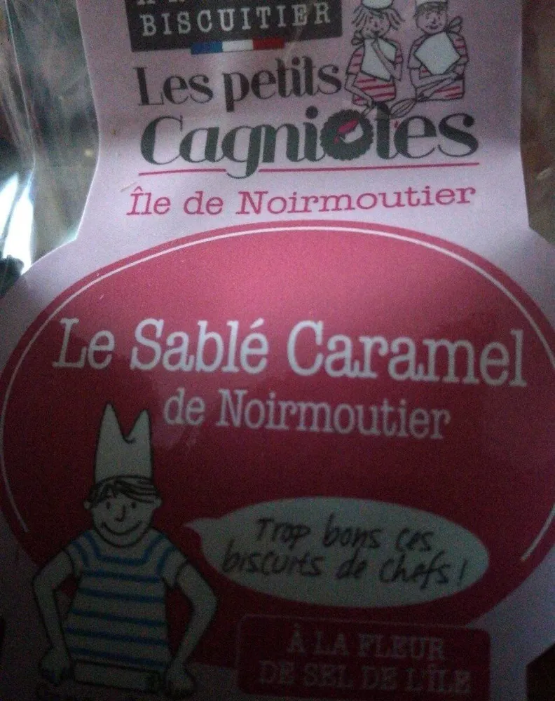 Sablé caramel