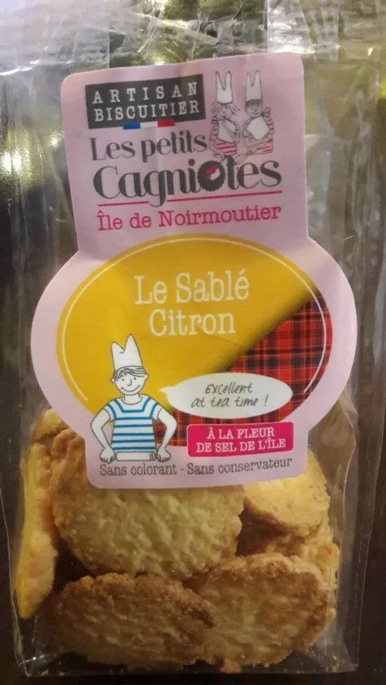 Sablé citron