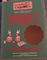 Croquants a la noisette