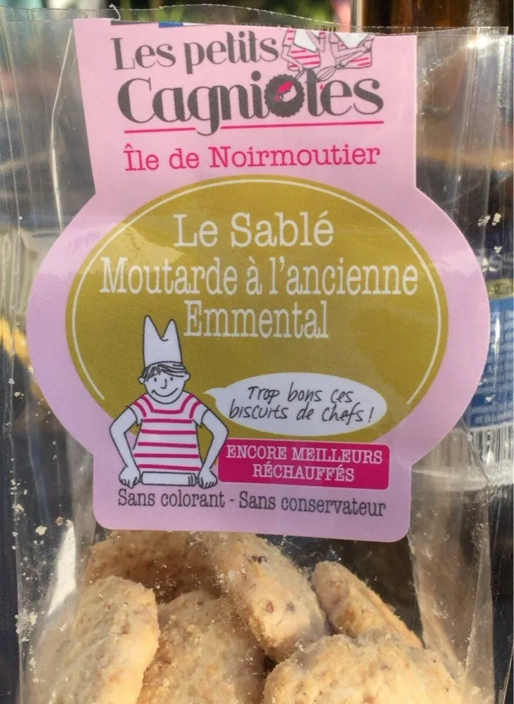Le sablé Moutarde à l’ancienne Emmental