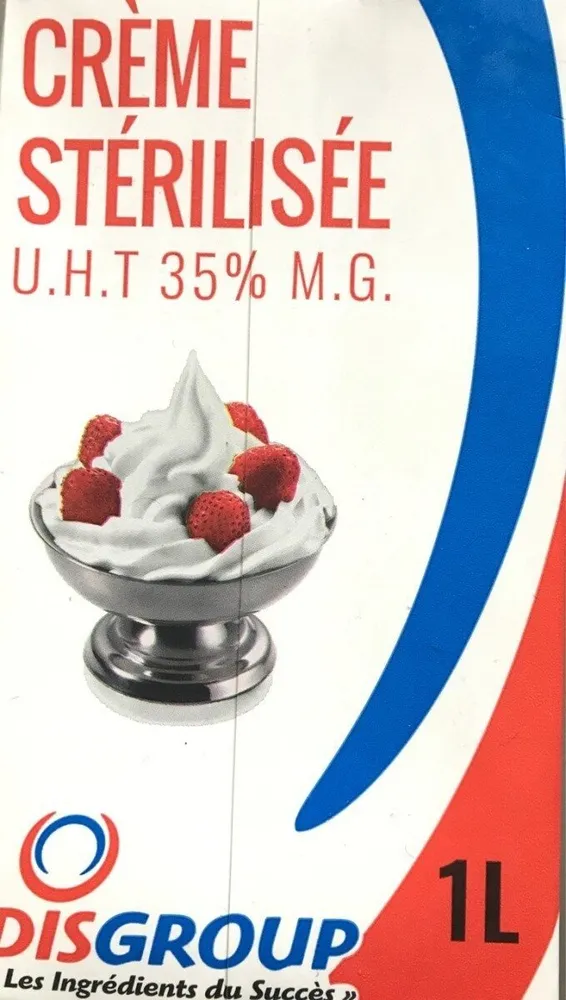 Creme sterilisee
