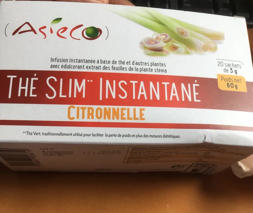 Thé slim Instantané