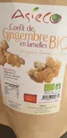 Confit de Gingembre en lamelles