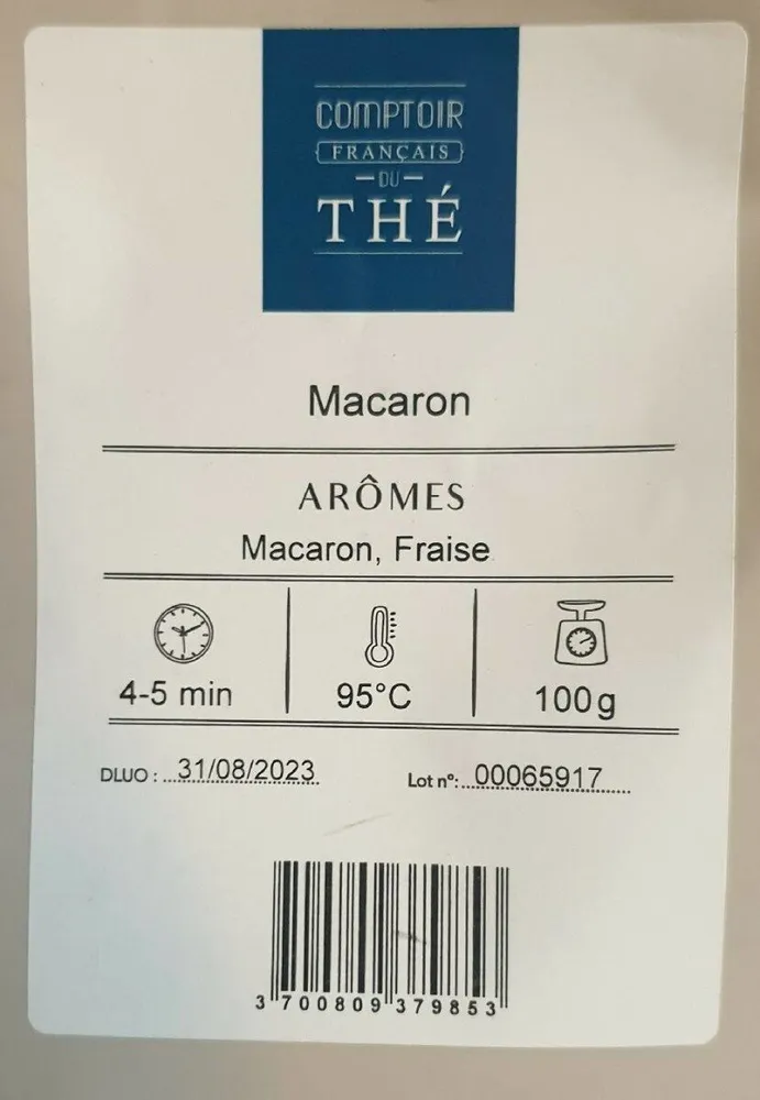 Thé macarob