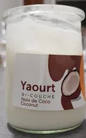Yaourt bi-couche noix de coco
