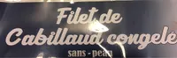 Filet de cabillaud congelé