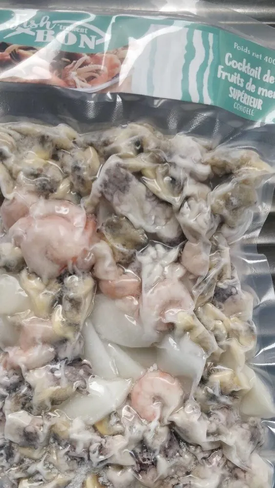 Cocktail de fruits de mer