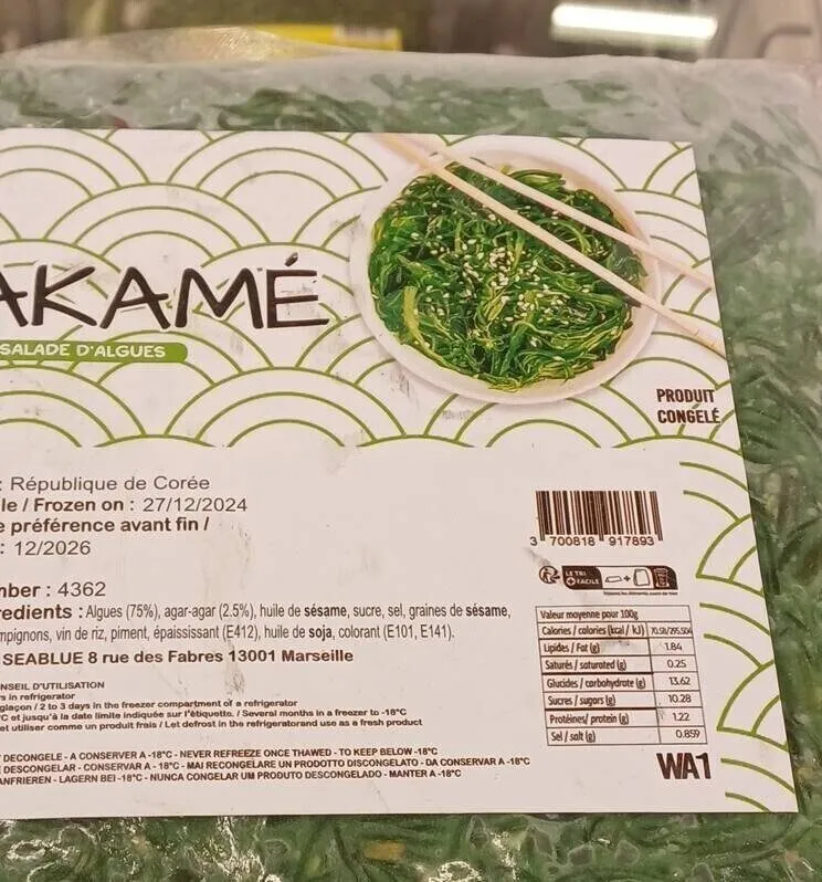 Salade d'algues