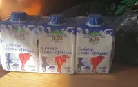 Crème semi-épaisse