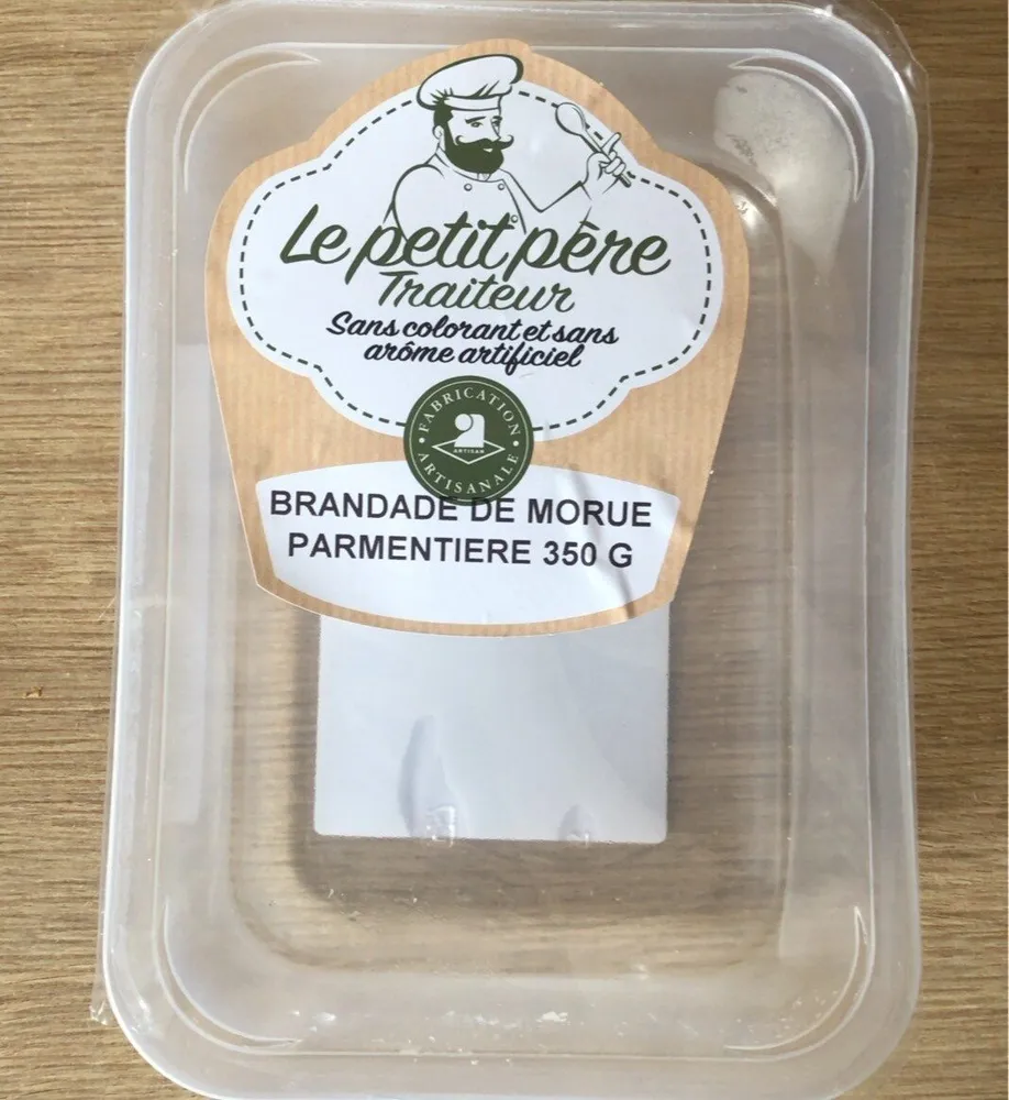 Brandade de morue parmentiere