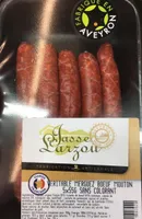 Veritable merguez boeuf mouton