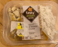 Poulet tikka massala et riz thaï