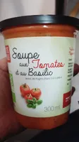 Soupe aux tomates et au basilic