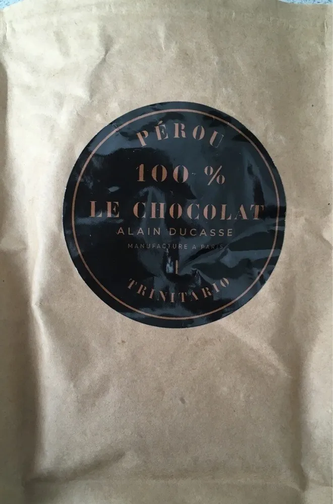 Tablette de chocolat noir signature Pérou 100% cacao