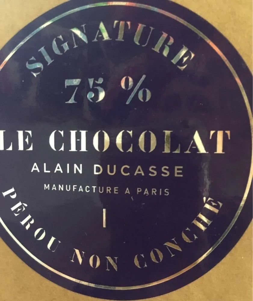 75% pérou non conché
