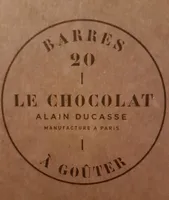 Barres chocolat au lait 45% Alain DUCASSE