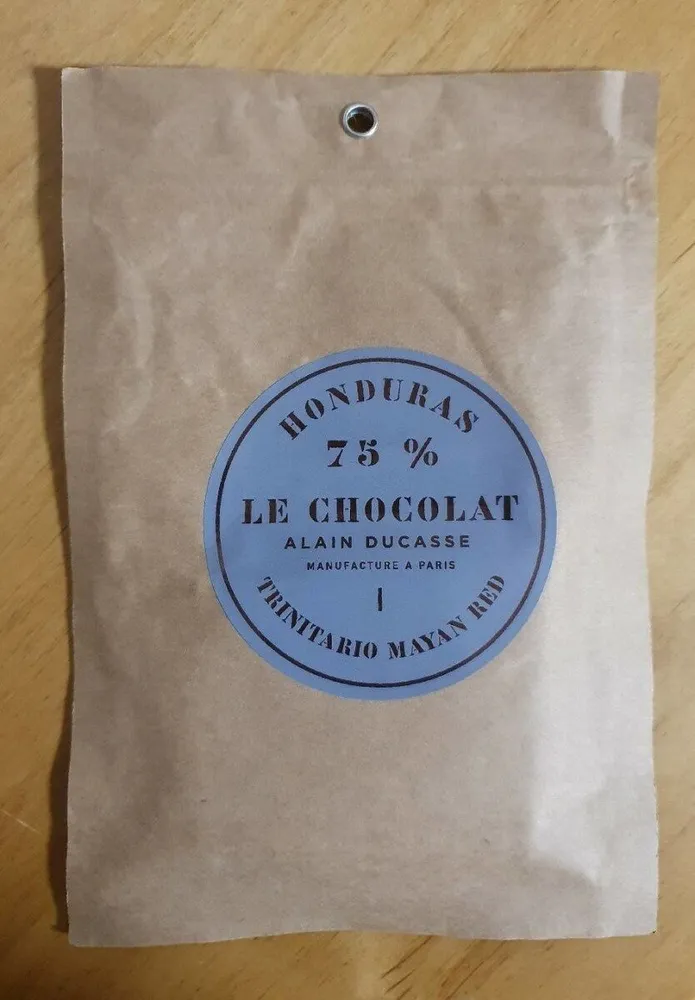 Tablette de chocolat noir Honduras 75% Alain Ducasse
