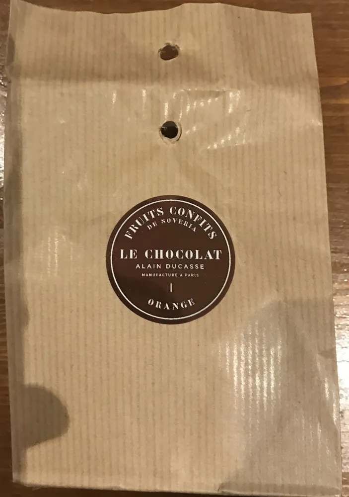 Fruits Confits Orange Chocolat