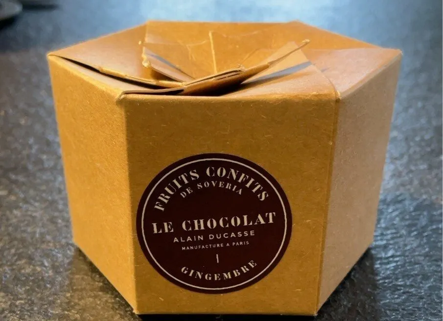 Fruits Confits gingembre chocolat