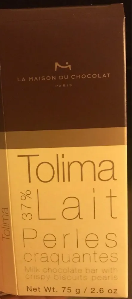 Tolima lait perles craquantes
