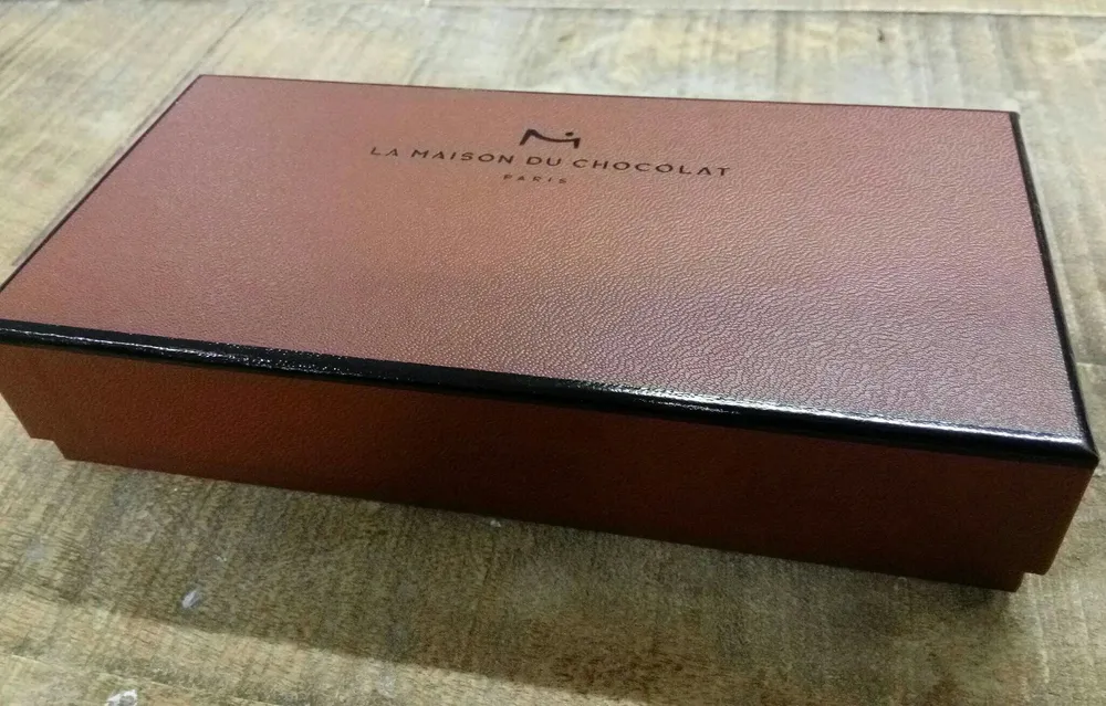 Coffret de bonbons de chocolat lait