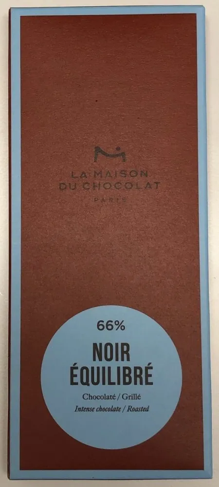 Chocolat Noir Equilibré 66%