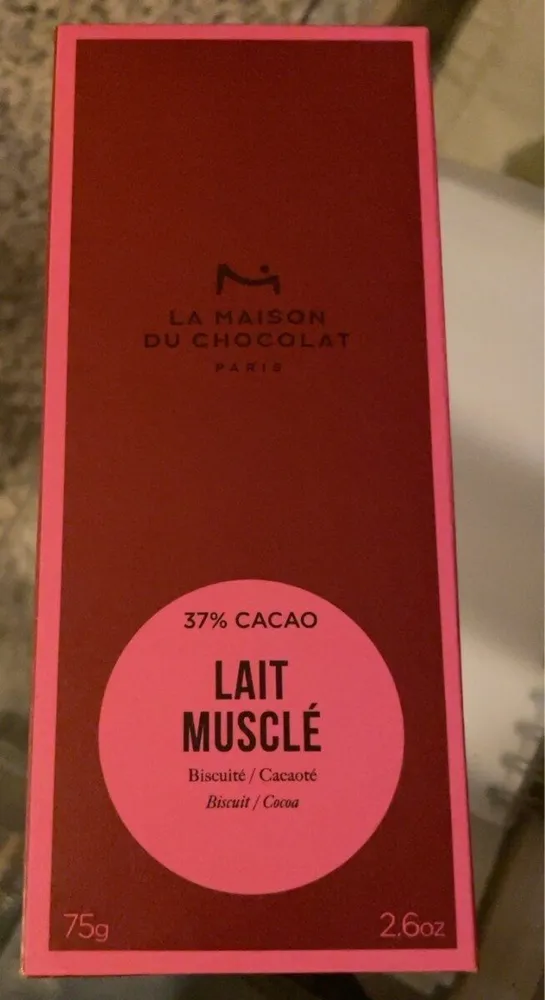Lait musclé 37% cacao
