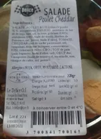 Salade poulet chedar